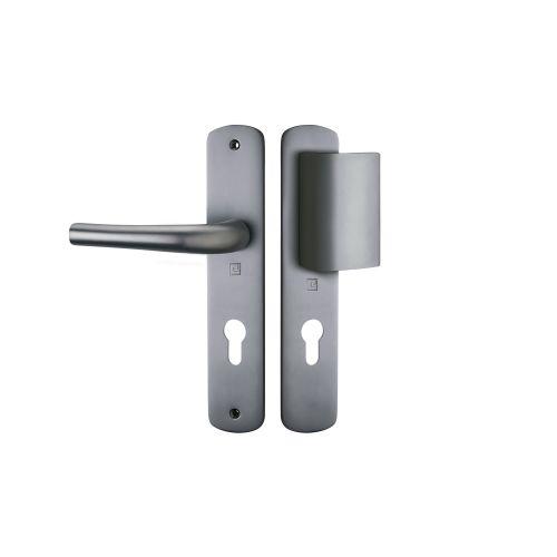 HERACLES B-SALOME-102 ensemble sur plaque entraxe 195 mm palière clé I gris perl