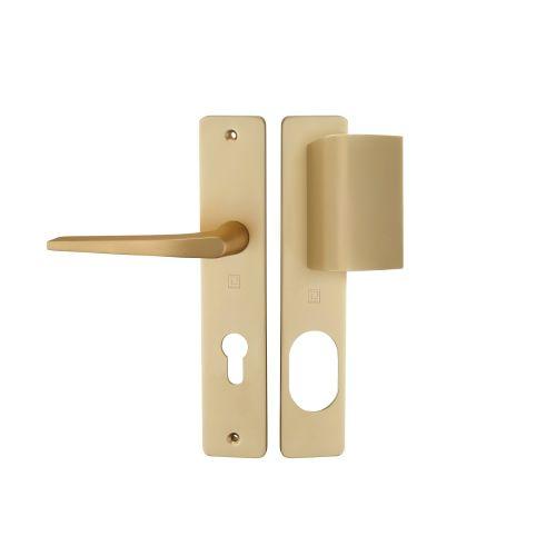 Ensemble palière sur plaque type SGN2 champagne HIONNA