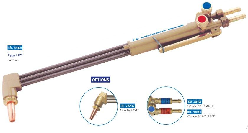 CHALUMEAUX COUPEURS HAUTE PRESSION HP1