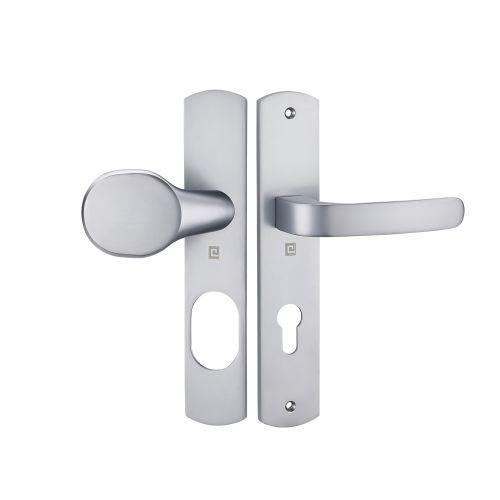 HERACLES B-ELFE-19 ensemble sur plaque entraxe 195 mm SGN2 chromé mat ELFE HOME