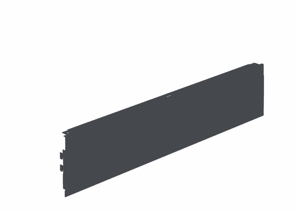 PLINTHE DE FINITION FRONTAL POUR GONDOLES