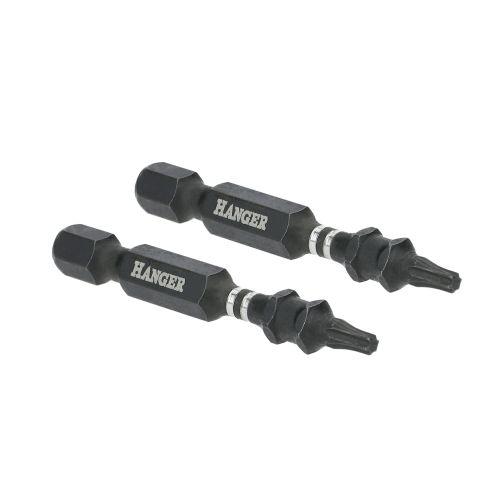 HANGER 134062 carte de 2 embouts impact étoile T20 longueur 50 mm