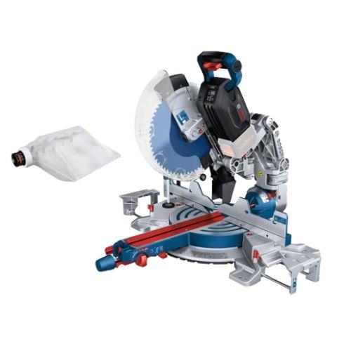 Scie à onglets radiale 18V Biturbo Bosch GCM 18V-305 GDC - accessoires (sans bat