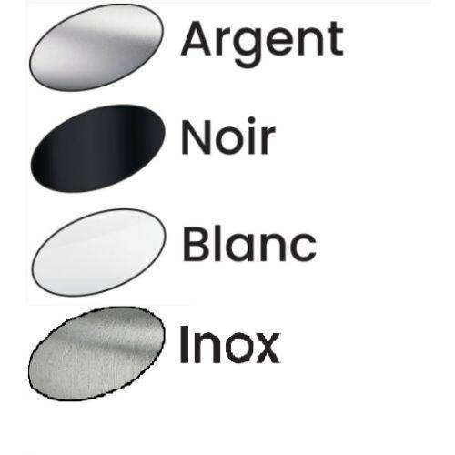 HERACLES F-8824F-ARG fermeture anti-panique PUSH 1 point argent EVAK