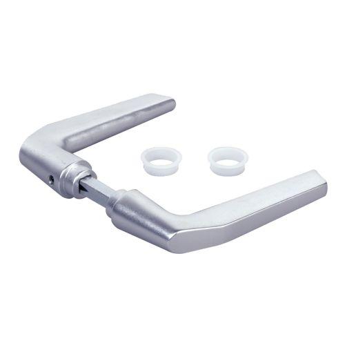 Béquille double carré 8x60mm aluminium - LOCINOX P00002409