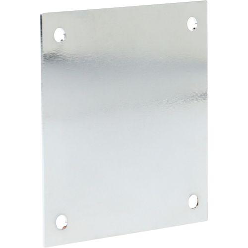 HERACLES 35-0621-2650 plaque de propreté 65 x 65 mm F17 inox poli