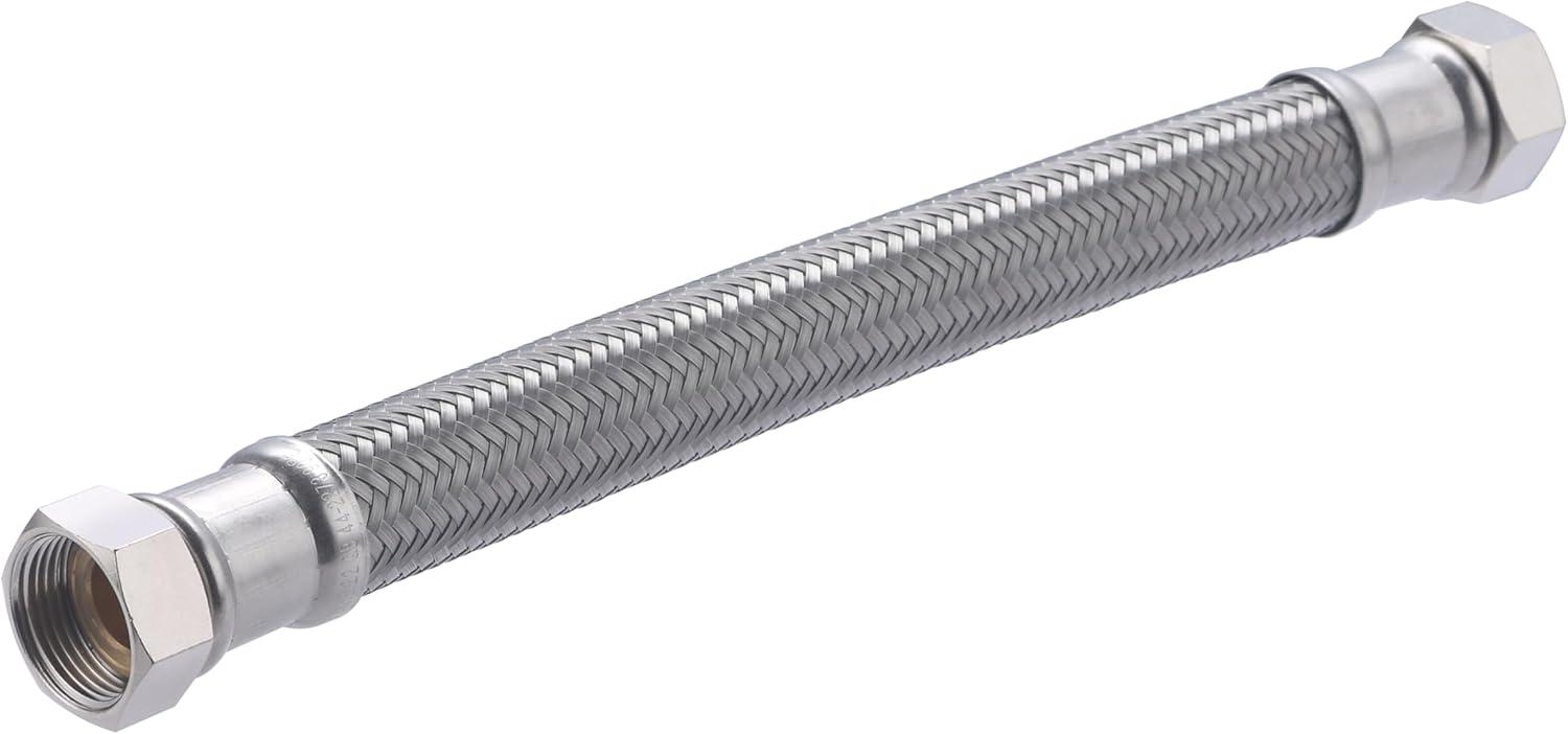FLEXIBLE ALIMENTATION INOX DN18 FF3/4"" (20x27)