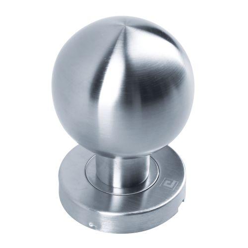HERACLES B-INOX-BP02 bouton de porte boule D55 inox brossé JADEHOME