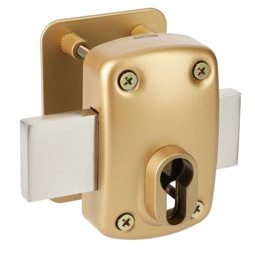 HERACLES C5-95800E verrou pour cylindre à profil européen 958E or sans cylindre