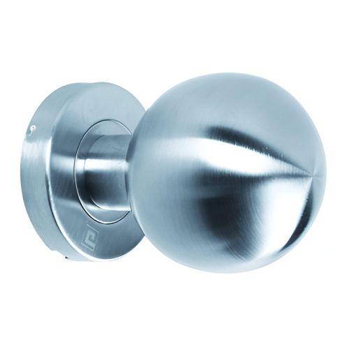 HERACLES B-INOX-BP02 bouton de porte boule D55 inox brossé JADEHOME
