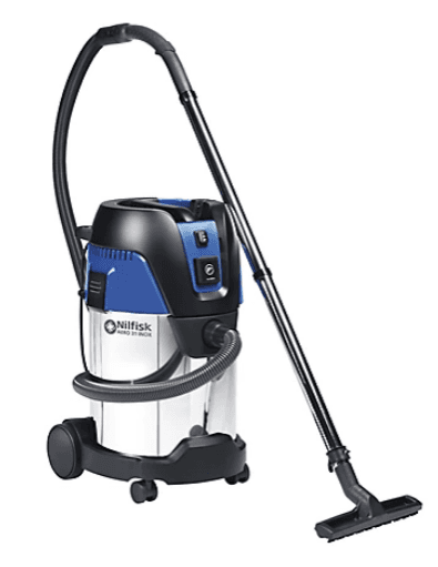 Aspirateur eau et poussières Cuve Inox 30L grande capacité