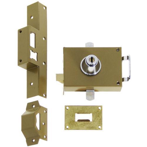 HERACLES 0311H0020 serrure 3 points en applique Kléops® horizontale tirage gauch