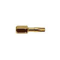 SET 2 EMBOUTS IMPACT TORSION GOLD Hexa 1/4'' Torx 25mm
