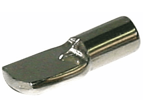 TAQUET ETAGERE ACIER NICKELE