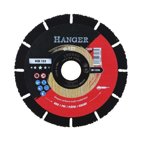 HANGER 150080 disque carbure multi-matériaux 125 mm
