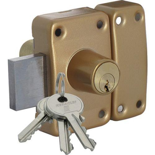 HERACLES 10022402HE verrou à double entrée 40 mm s'entrouvrant CITY