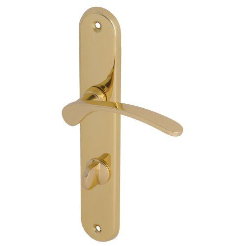 HERACLES B-MORGA-LP02 ensemble sur plaque à condamnation laiton poli MORGAN