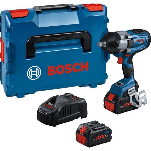 Boulonneuse à choc 18V Bosch GDS18V-1000 - 2 batteries ProCORE 5,5Ah - chargeur