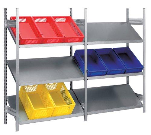 RAYONNAGE 3 TABLETTES INCLINEES