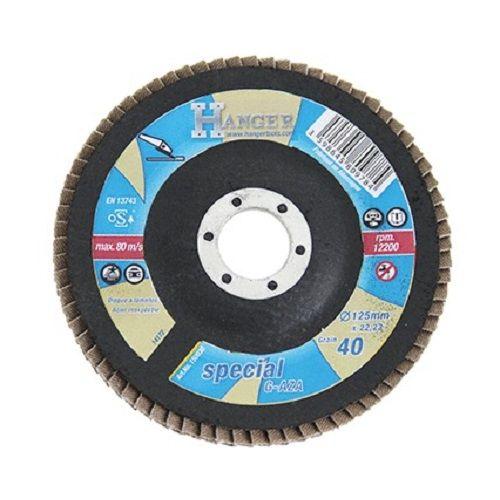 Disque à lamelles plats zirconium 125 mm - HANGER