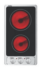 DOMINO VITROCERAMIQUE 2 ZONES