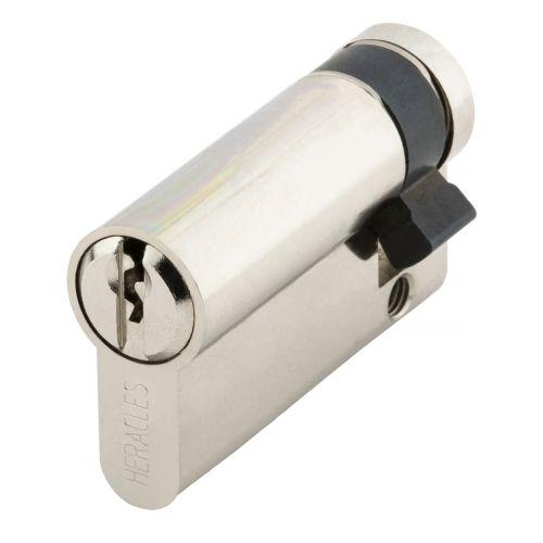 HERACLES C100115 demi-cylindre européen 5 goupilles 10 x 60 mm pour fermeture an