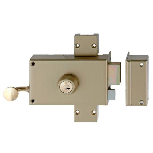 HERACLES MX-4503-Y8C-1 serrure 3 points en applique horizontale à tirage C45 dro