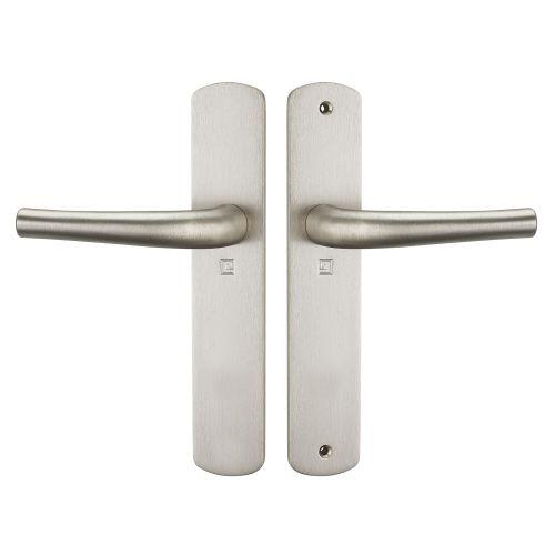 HERACLES B-SALOME-02 ensemble sur plaque entraxe 195 mm bec de cane inox SALOME