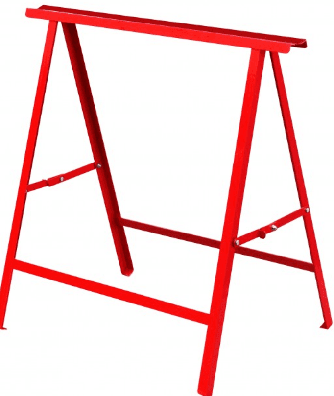 TRETEAU PLIABLE ROUGE