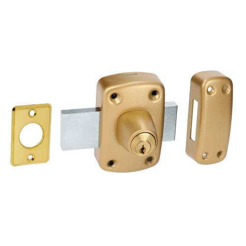 HERACLES C5-10022451 verrou à double entrée 5 goupilles cylindre de 45 mm 4 clés