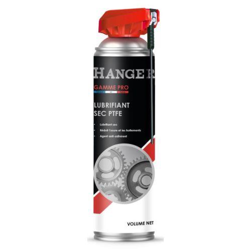 Lubrifiant sec au PTFE teflon 500ml avec cobra rouge - HANGER - 700303