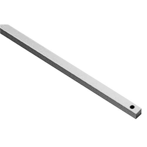 HERACLES WSS072242551 tringle seule 2,5 m alu laquée argent