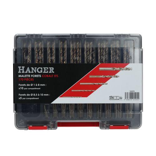 Coffret de 170 forets en cobalt à 5% - HANGER 155293