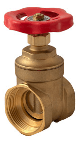 ROBINET VANNE A PASSAGE DIRECT