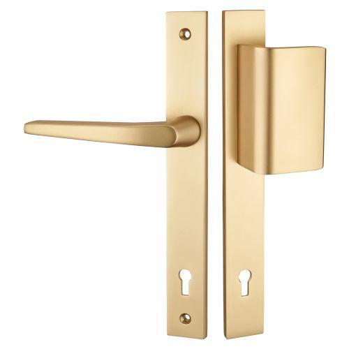 Ensemble étroit palière pour serrure type PS clé L