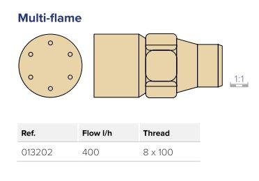 BEC MULTIDARD 400L/H EN LAITON
