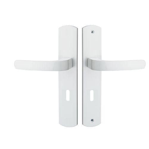 HERACLES B-ELFE-064 ensemble sur plaques entraxe 195 mm clé L zamak blanc pur EL