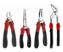 Jeu de 4 pinces à poignée bi-matière ergonomique – Facom