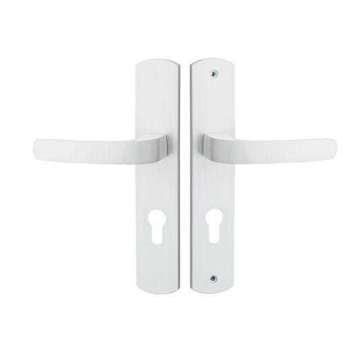 HERACLES B-ELFE-044 ensemble sur plaques entraxe 195 mm clé I zamak blanc pur EL