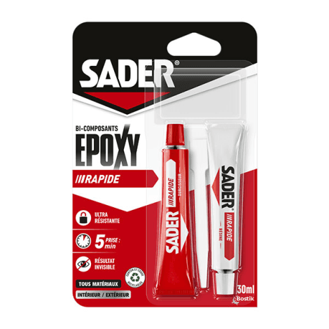 SADER EPOXY RAPIDE  2 X 100 ML