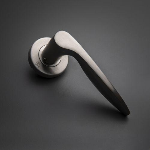 HERACLES B-INOX-BM03 béquille double sur rosace massive inox 4003