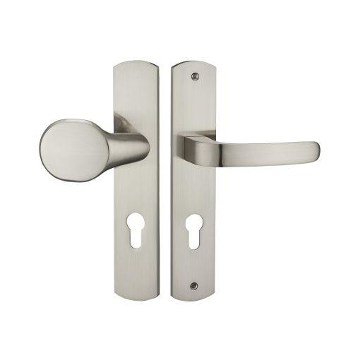 HERACLES B-ELFE-102 ensemble sur plaque entraxe 195 mm palière clé I zamak satin