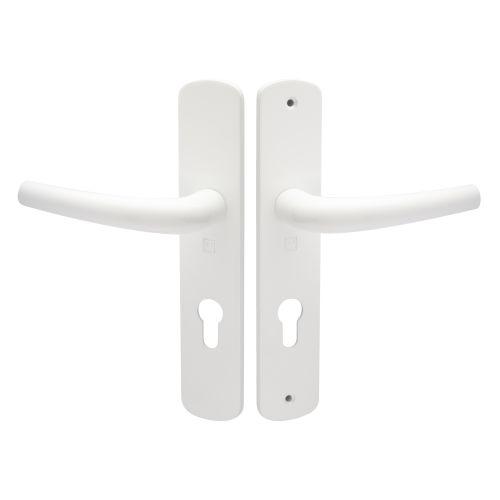 HERACLES B-SALOME-047 ensemble sur plaque aluminium entraxe 195 mm clé I blanc S