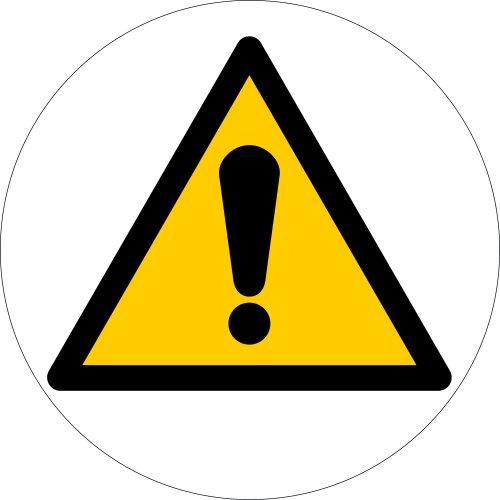 ADHESIF DE MARQUAGE AU SOL DIA 300 DANGER GENERAL