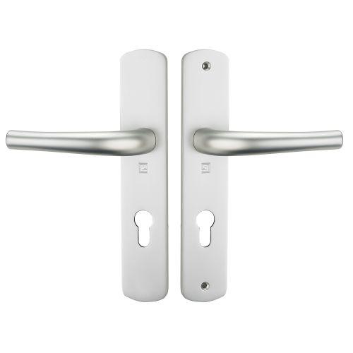 HERACLES B-SALOME-03 ensemble sur plaque entraxe 195 mm clé I argent SALOME HOME