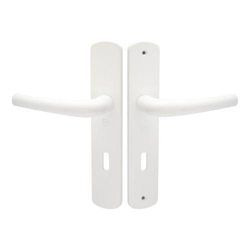 HERACLES B-SALOME-067 ensemble sur plaque aluminium entraxe 195 mm clé L blanc S