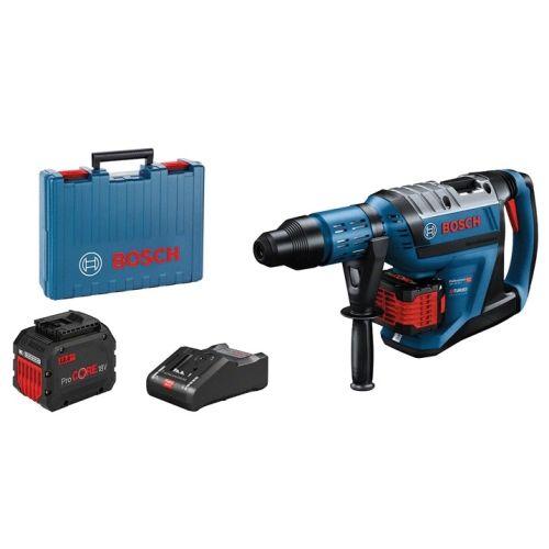 Perforateur 18V Bosch GBH 18V-45 C Biturbo SDS max + 2 batteries Procore 12Ah +