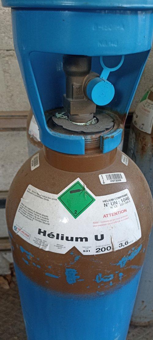 HELIUM U PRATIC GAZ 3,6 M3