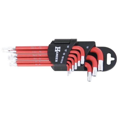 Jeu de 9 clés mâles étoile magnétique - HANGER - 250113