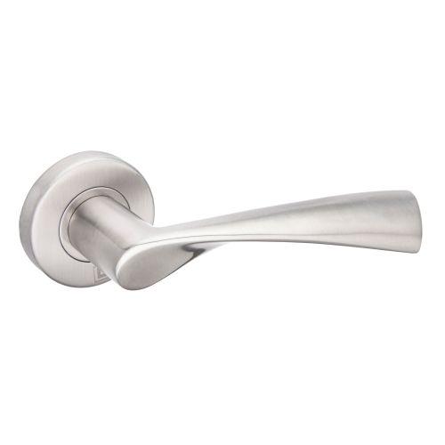 HERACLES B-INOX-BM02 béquille double massif 4002 sur rosace inox brossé JADE